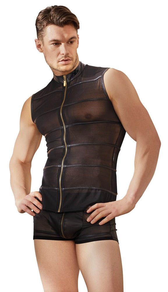 NEK mouwloos powernet shirt - Zwart - NEK - SKU: 21610871701