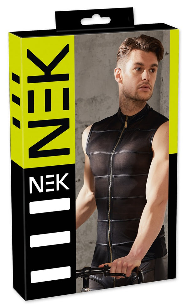 NEK mouwloos powernet shirt - Zwart - NEK - SKU: 21610871701