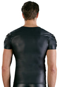NEK recht shirt met ritssluiting - Zwart