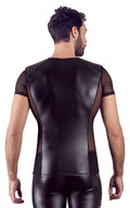 NEK biker shirt met powernet - Zwart