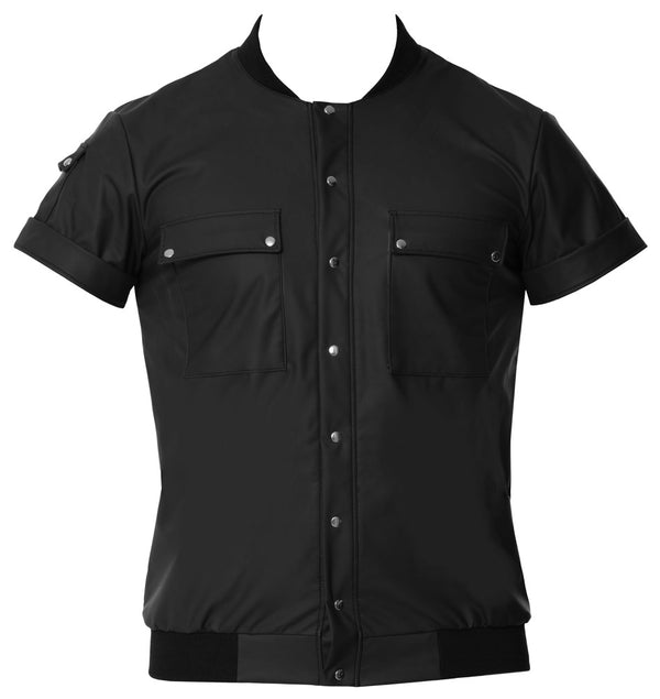 Svenjoyment blouson shirt met zakken - Zwart - Svenjoyment - SKU: 21615401701