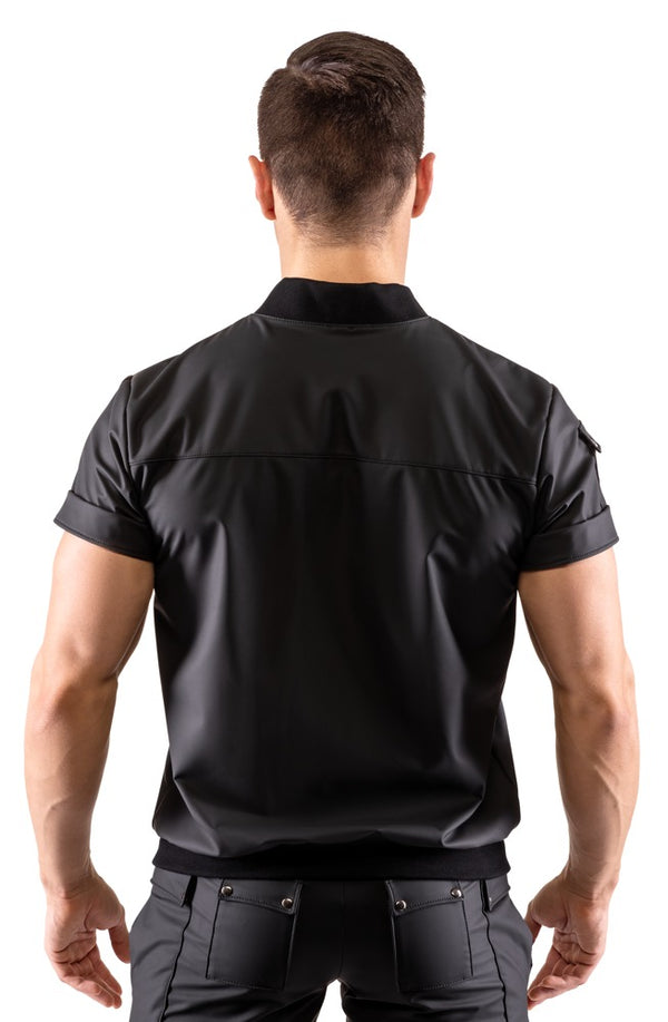 Svenjoyment blouson shirt met zakken - Zwart - Svenjoyment - SKU: 21615401701