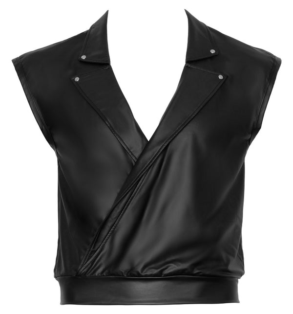 NEK casual biker shirt met elastiek - Zwart - NEK - SKU: 21616641701