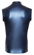 NEK mouwloos shirt met ritssluiting - Blauw