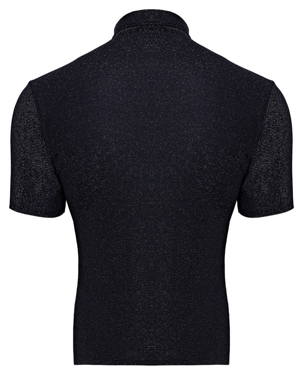 Svenjoyment glinsterend shirt - Zwart - Svenjoyment - SKU: 21619401701