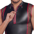 NEK mouwloos shirt met strepen - Zwart