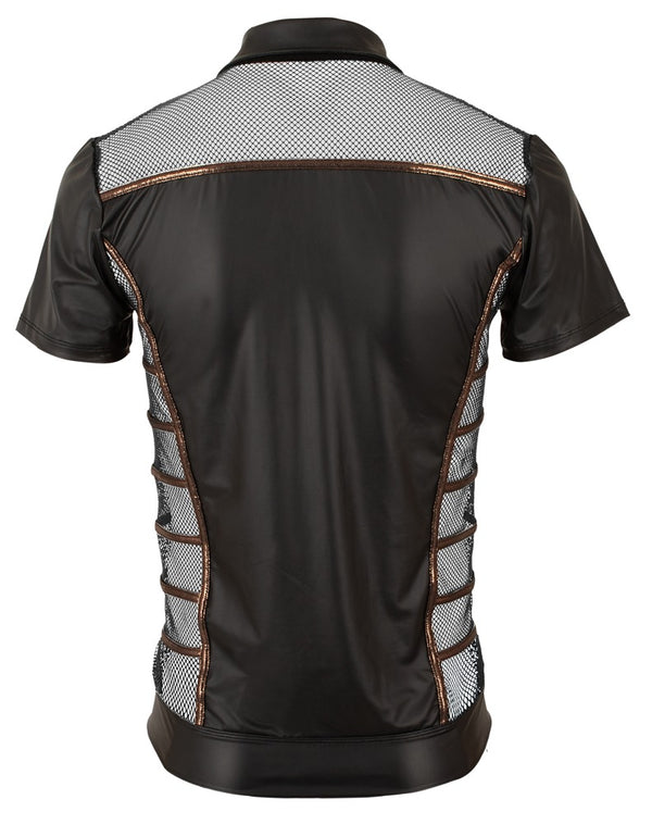 NEK shirt met bronsglamour - Zwart - NEK - SKU: 21620671701