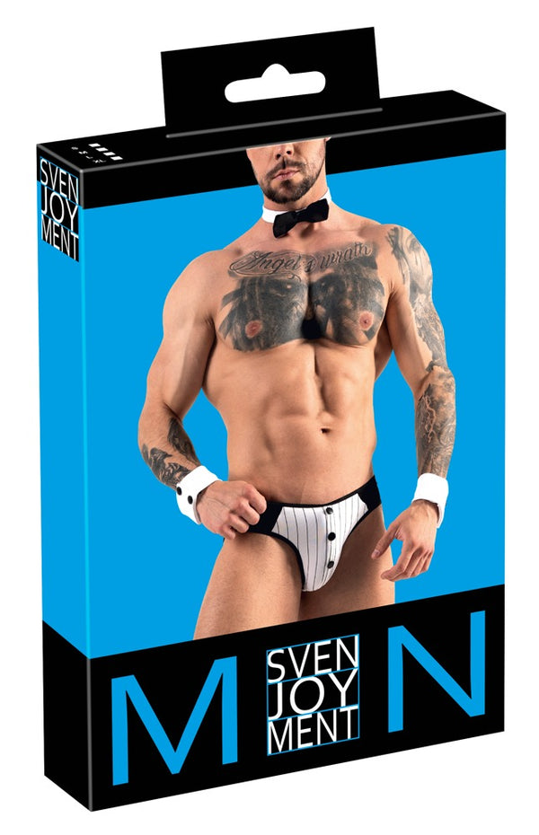 Svenjoyment jock slip met strikset - Zwart - Svenjoyment - SKU: 21803911701