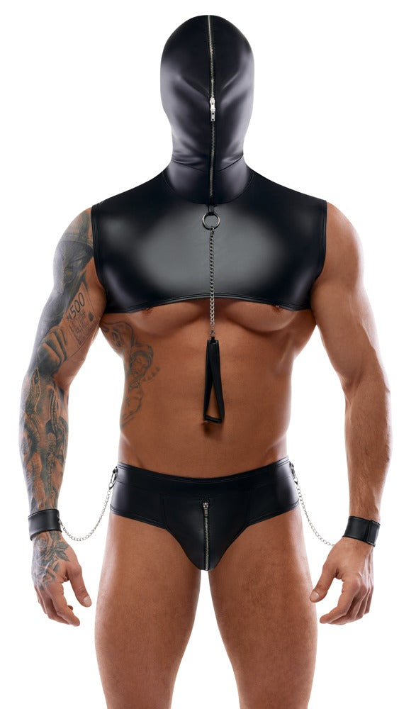 Svenjoyment bondage set met capuchon - Zwart - Svenjoyment - SKU: 21804721701