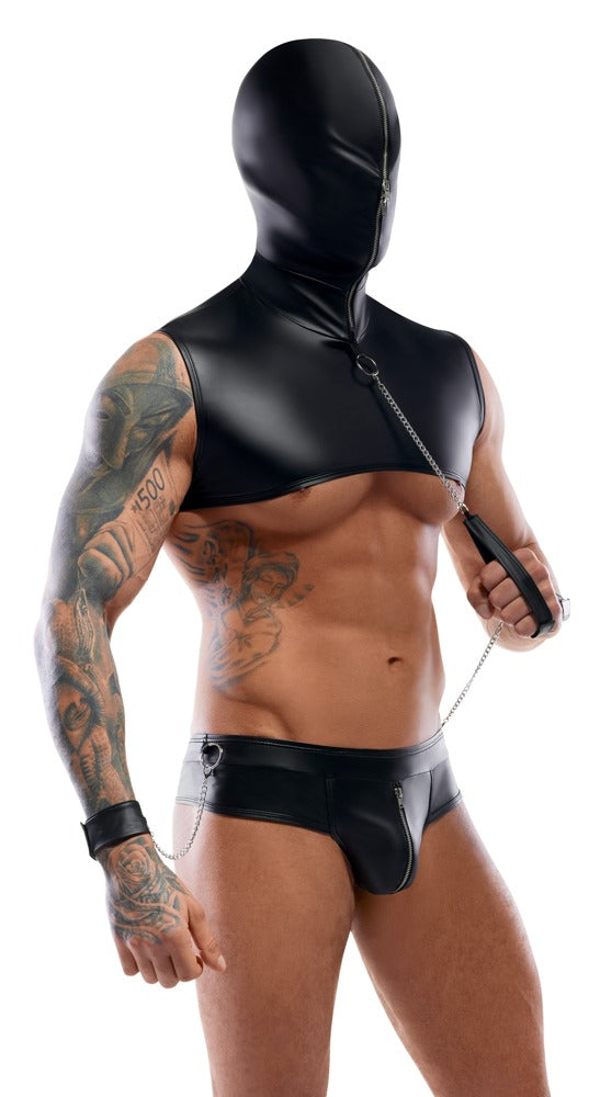 Svenjoyment bondage set met capuchon - Zwart - Svenjoyment - SKU: 21804721701