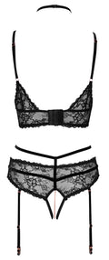 Abierta Fina Bralette - Zwart