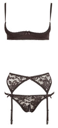 Cottelli LINGERIE Cottelli Set - Zwart