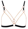 Cottelli LINGERIE Bondage set met afneembare kettingen - Zwart