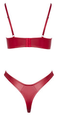 Cottelli Lingerie Jarretel set - Rood