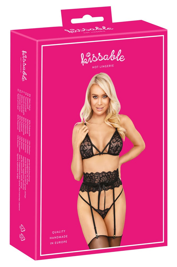 kissable kant set - Zwart - kissable - SKU: 22143421111