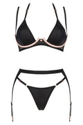 Obsessive Lingerie set - Zwart
