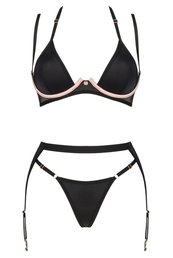 Obsessive Lingerie set - Zwart - Obsessive - SKU: 22145631121