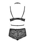 Obsessive Jarretel set - Zwart