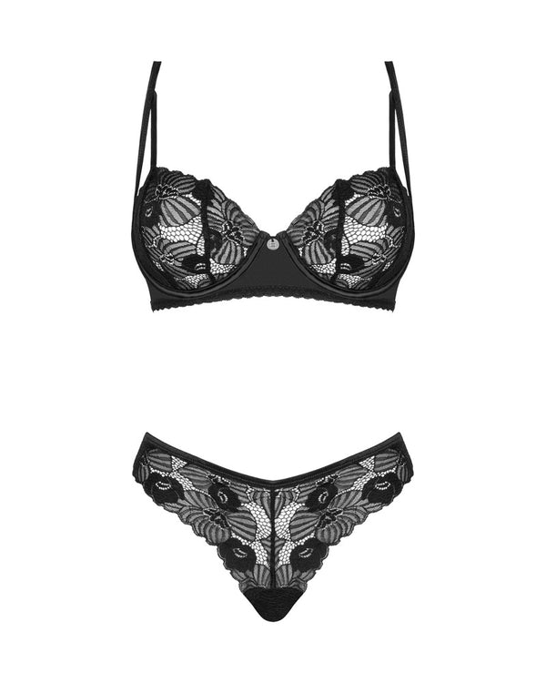 Obsessive 2-delig set - Zwart - Obsessive - SKU: 22150201141