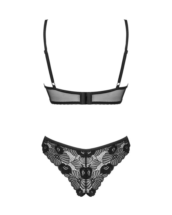 Obsessive Serena Love 2-delig set - Zwart - Obsessive - SKU: 22150201141