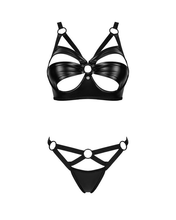 Obsessive Armares beugel set - Zwart - Obsessive - SKU: 22151441141