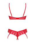 Obsessive lingerieset Ingridia crotchless met inzetstuk
