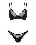 Obsessive lingerieset Nesari - Zwart
