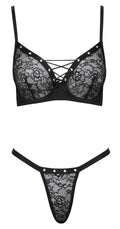 Cottelli LINGERIE Cottelli Set - Zwart