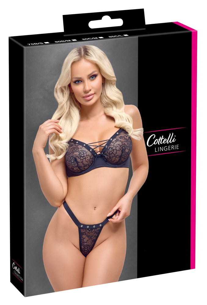 Cottelli LINGERIE Cottelli Set - Zwart
