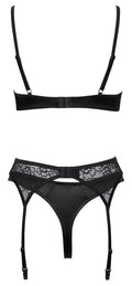 Cottelli Lingerie Set - Zwart