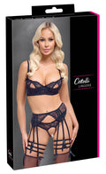 Cottelli LINGERIE Cottelli Jarretel set - Zwart