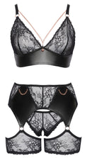 Cottelli CURVES Jarretel set - Zwart