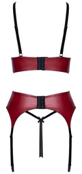 Cottelli LINGERIE Cottelli Jarretel set - Rood