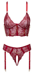 Cottelli LINGERIE Cottelli Set - Rood