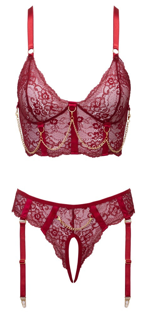 Cottelli LINGERIE Cottelli Set - Rood