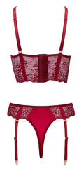 Cottelli LINGERIE Cottelli Set - Rood