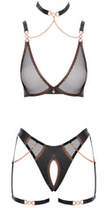 Abierta Fina Set - Zwart