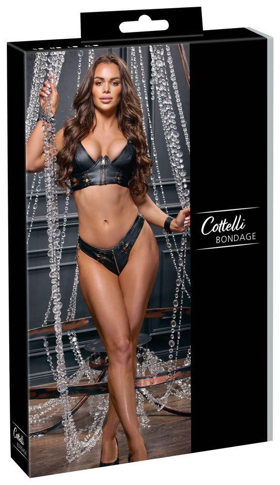 Cottelli BONDAGE lingerieset - Zwart