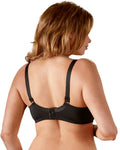 Cottelli CURVES Beugelbeha met jarretels en gewatteerde cups - Zwart