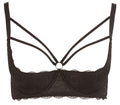 Cottelli CURVES Beugelplank bra met decoratieve ring - Zwart