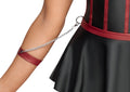 Cottelli BONDAGE Set longline lift-up met armmanchetten - Zwart