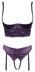 Cottelli Lingerie Set - Paars