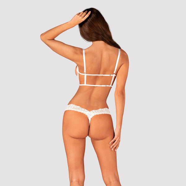 Obsessive open set Heavenlly met push-up bh en string - Obsessive - SKU: 22214382141