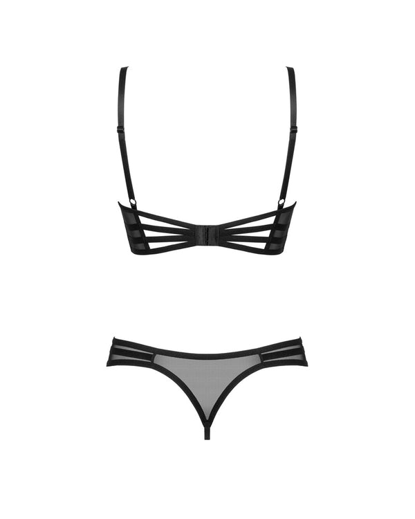 Obsessive Roxelia schortbra - Zwart - Obsessive - SKU: 22215271141