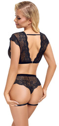 Cottelli Lingerie Set - Zwart