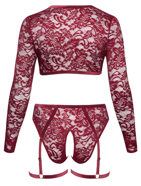 Cottelli CURVES Set - Rood - Cottelli CURVES - SKU: 22513533051