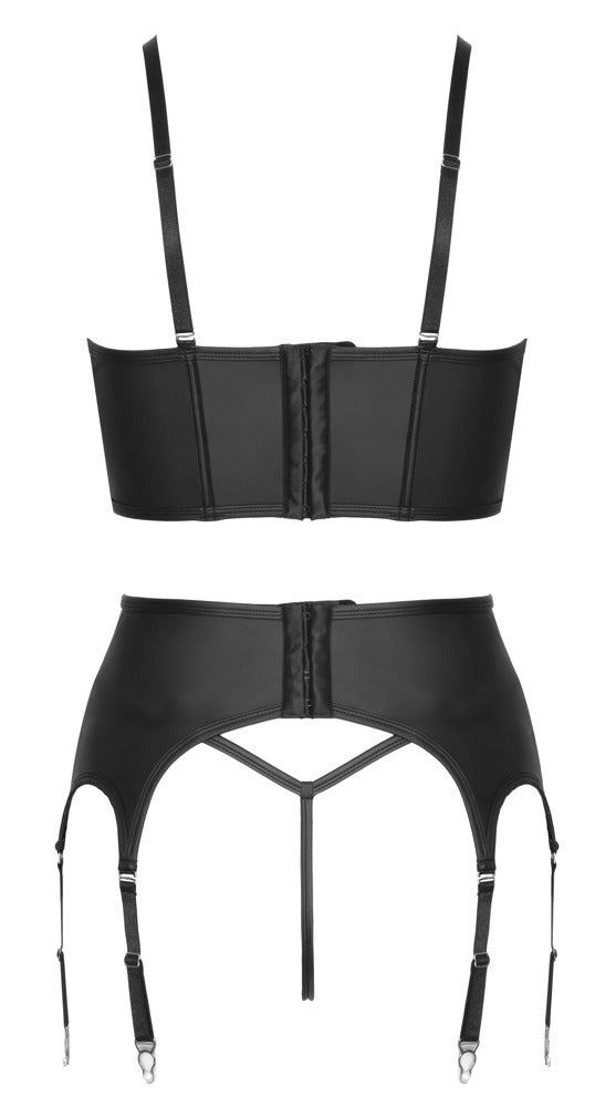 Cottelli PARTY Jarretel set - Zwart