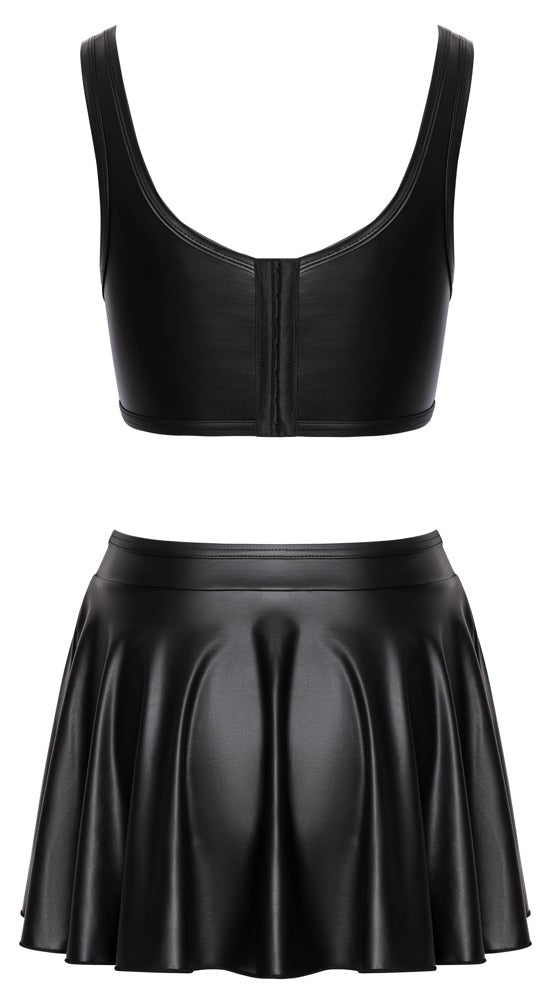 Korset set met vormgevende draden - Zwart - Cottelli PARTY - SKU: 22514771021