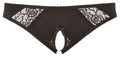 Cottelli CURVES slip met open kruis - Zwart