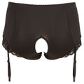 Cottelli CURVES kruisloze slip met open kruis - Zwart
